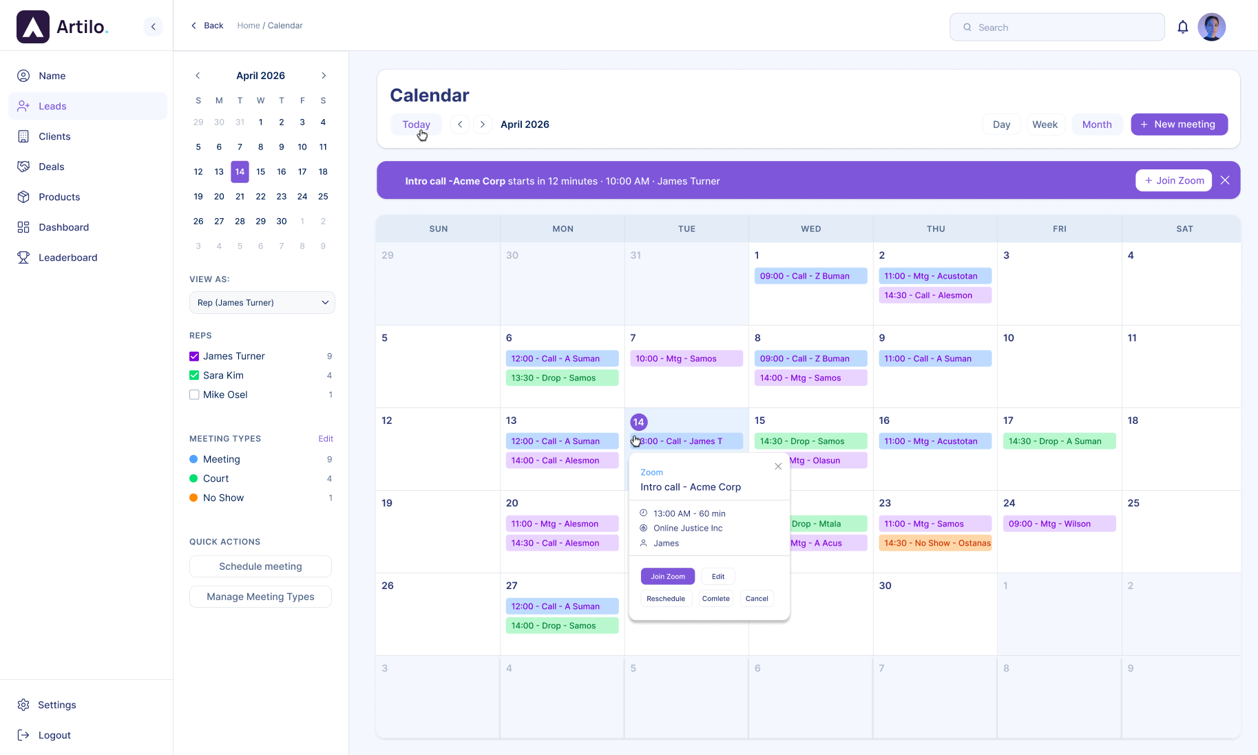 Calendar